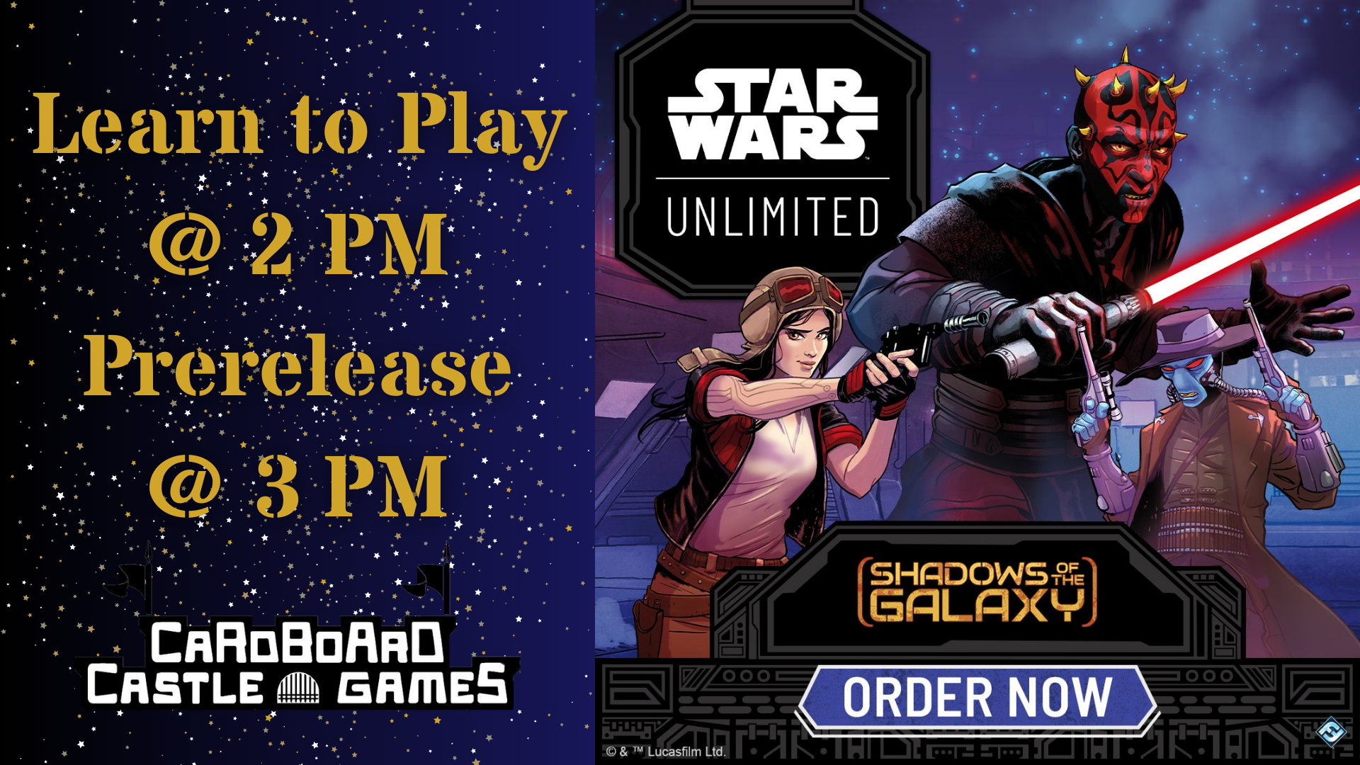 SWU Learn to Play & Prerelease Event